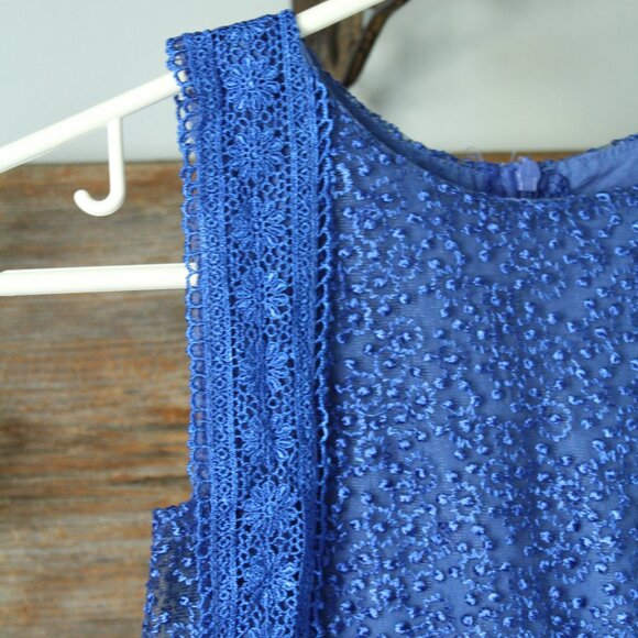 Trish Scully Size 8 Delphine Royal Blue Dress - Picture 3 of 5